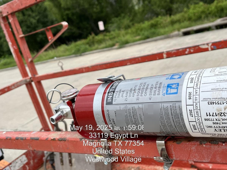 2019 Skyjack SJIII-3219 Standard Options