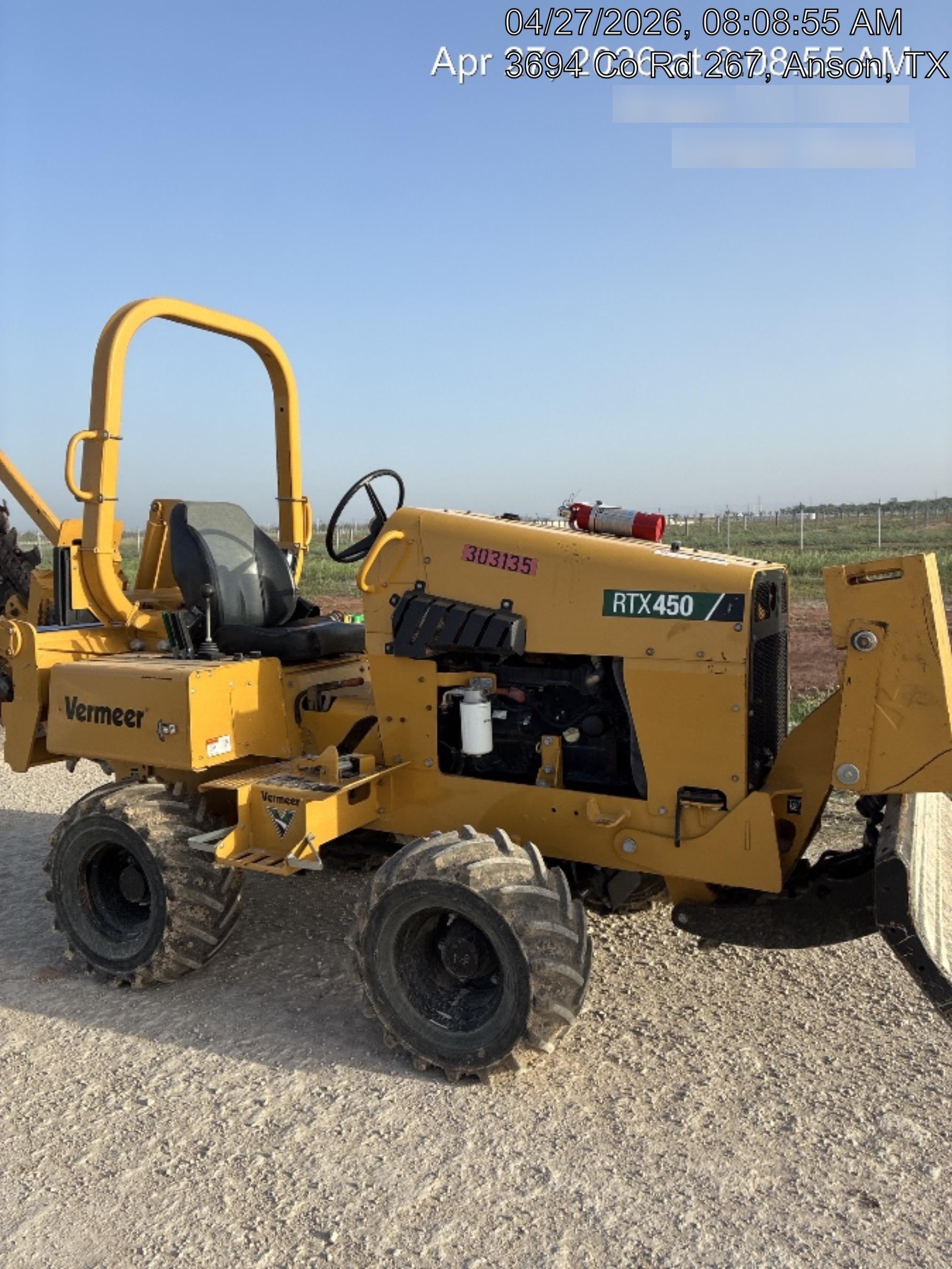 2023 VERMEER RTX450
