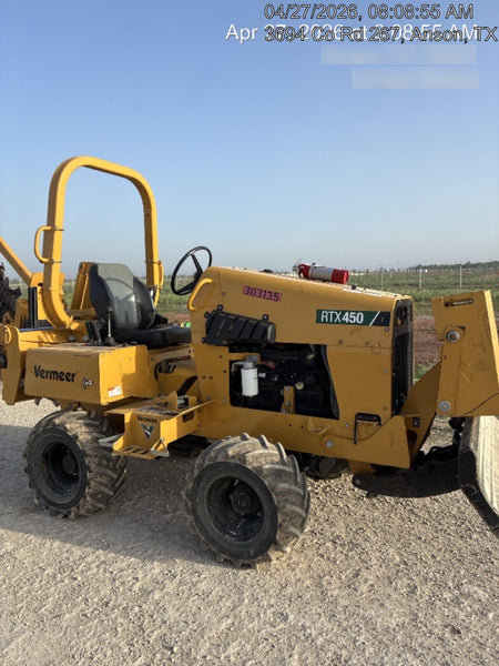 2023 VERMEER RTX450