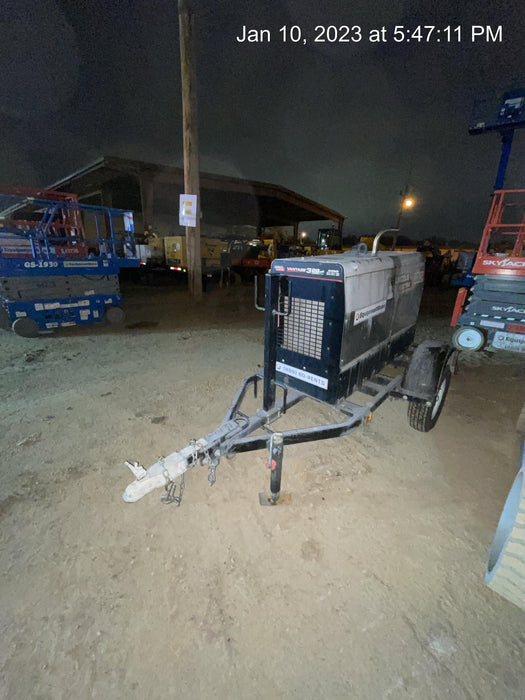 2019 Lincoln Electric Vantage 322 Welder Ready-Pak 3, Two wheel trailer, Fender and Light kit, Cable Rack