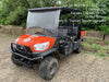 2021 Kubota RTV-X1140W-H Plastic Canopy, Windshield Acrylic Clear, LED Strobe Light, Wire Harness Kit, Back up Alarm