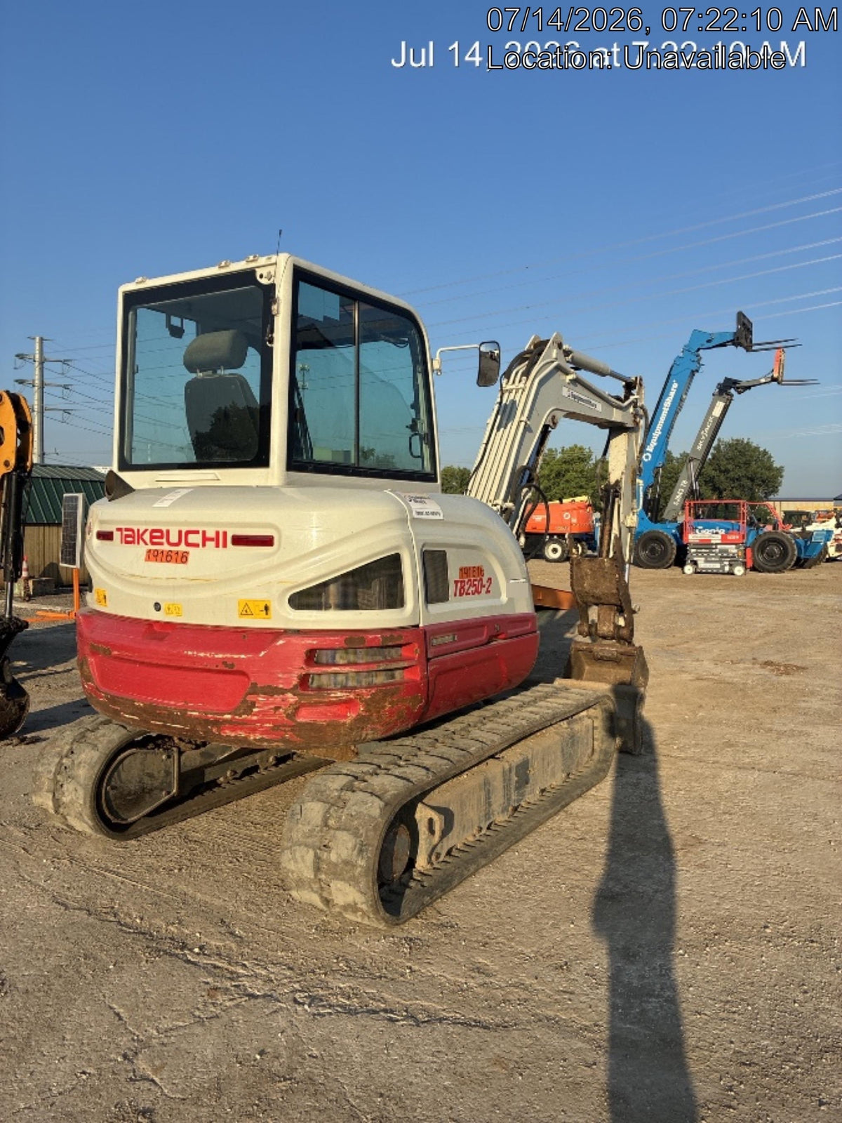 2021 TAKEUCHI TB250-2C