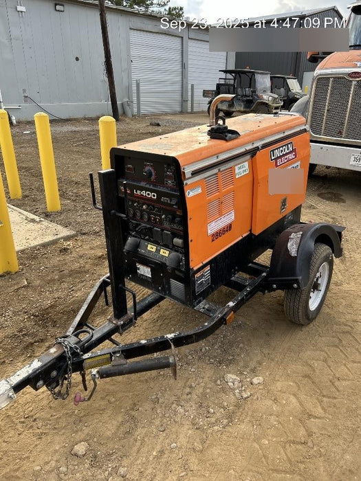 2022 Lincoln Electric LE400 Kubota V1505, Trlr, Cable Rack, Light Kit, ES Decals, T3