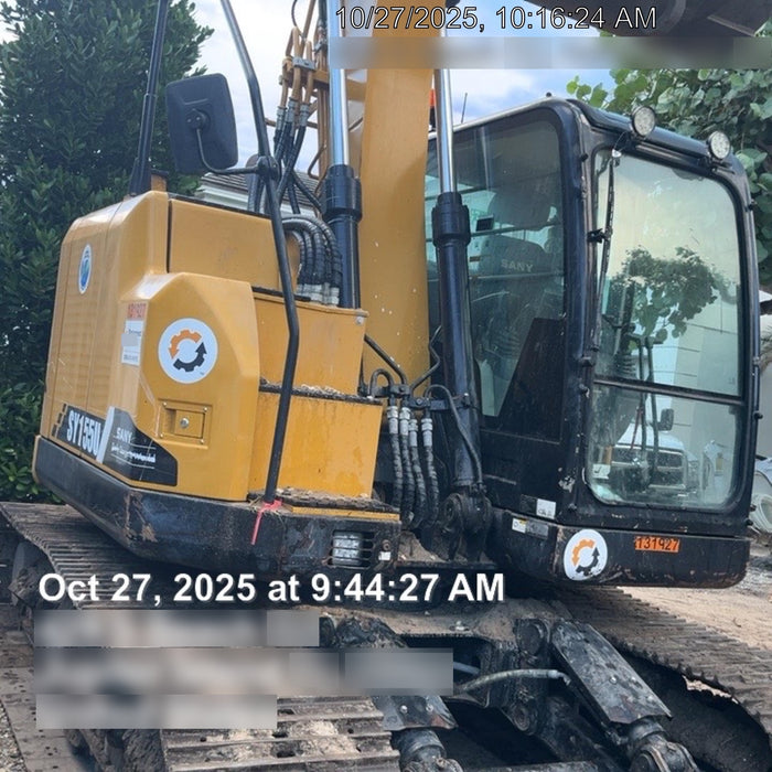 2020 Sany SY155U Cab/Heat/Air