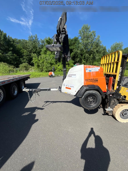 2023 Generac MLT2 Diesel, Flex Switch 120V Input, Powerzone Controller, (4) 320W LED Lights, 4kW Generator, 39.9 Gal Fuel Tank, 2" Ball, T3