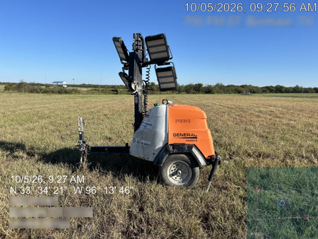 2024 Generac MLT2 Diesel, Flex Switch 120V Input, Powerzone Controller, 
(4) 320W LED Lights, 4kW Generator, 39.9 Gal Fuel Tank, 2" Ball, T3