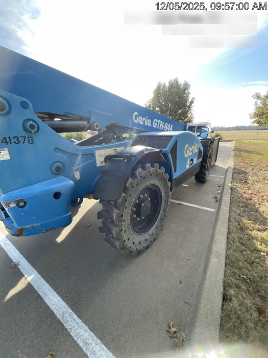 2017 Genie GTH-844 Genie GTH844 Telehandler, 60" Carriage, Solid Tires