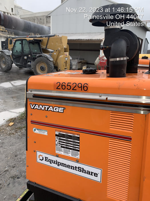 2022 Lincoln Electric Vantage 549X Crosslink Technology, Trailer Mounted, ES Decals, T3