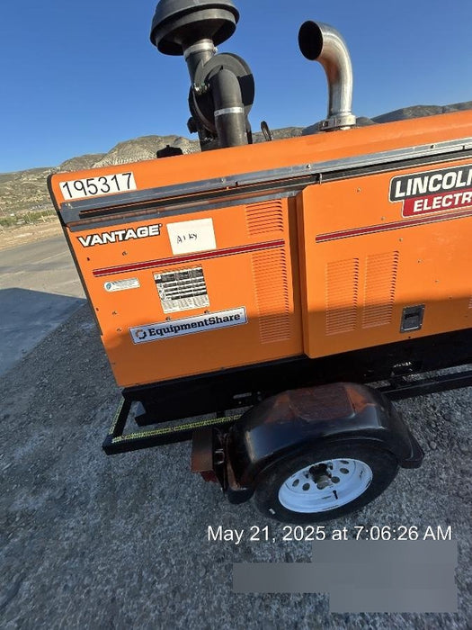 2021 Lincoln Electric Vantage 549X Ready Pak 3, ORANGE (includes trailer, cable rack, fender light kit)