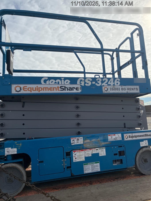 2018 Genie GS-3246 Genie GS-3246 w/Folding rails, Full height swing gate