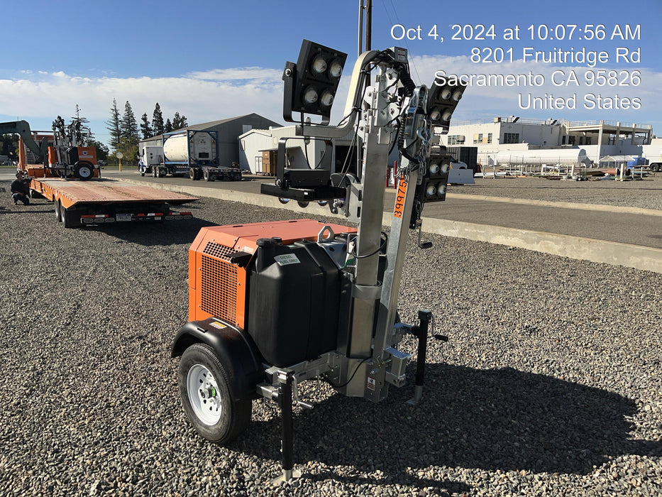 2024 Wanco WLTT-4MM4K Diesel, Deep Sea Controller, Shore Power Plug, Auto Start, (4) 350W LED Floodlights, 4kW Generator, 60 Gal Fuel Tank, 2" Ball, T3
