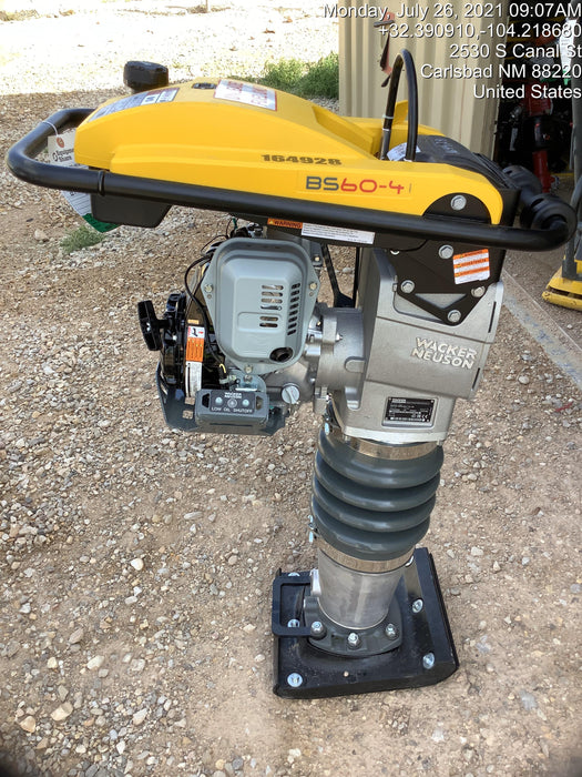2021 WACKER NEUSON BS60-4As
