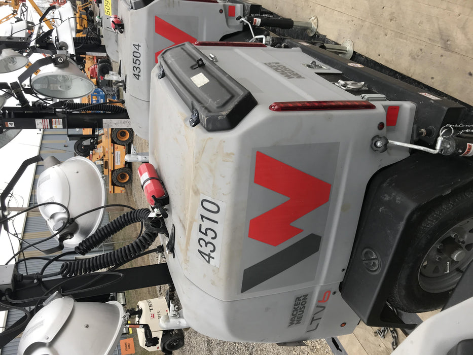 2019 Wacker Neuson LTV6L-MH Wacker Neuson LTV6L Mobile Light Tower w/Fuel Level Sensor Installed