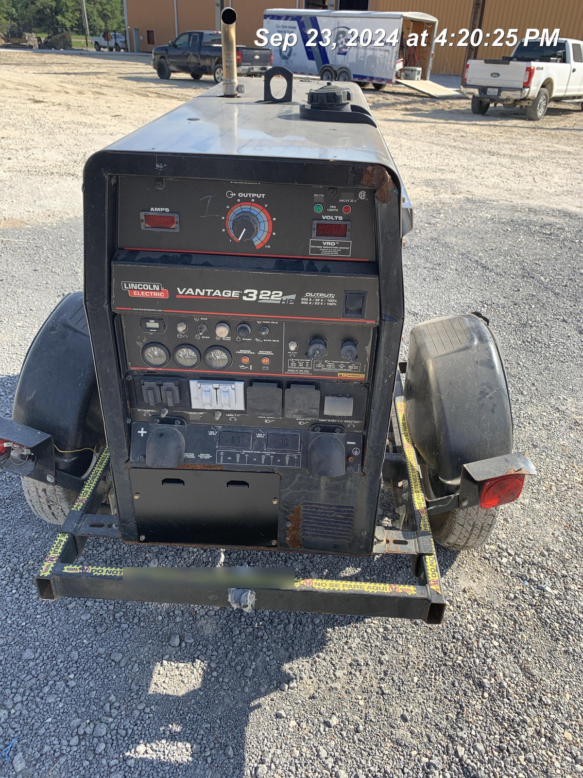 2021 Lincoln Electric Vantage 322 Ready Pak 3