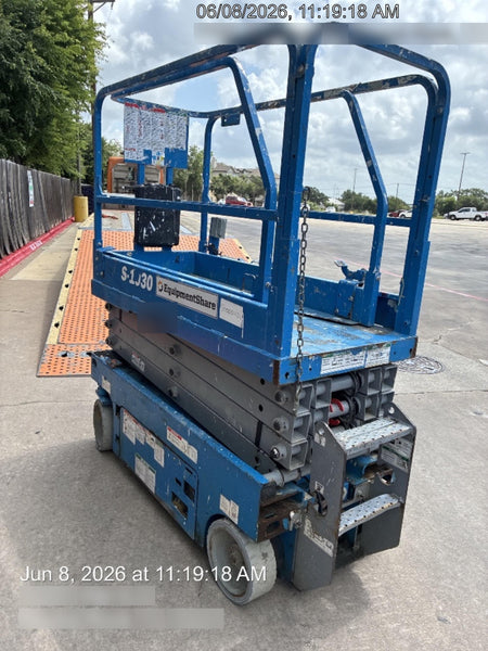 2019 Genie GS-1930 Fixed Rails with Chain Entry