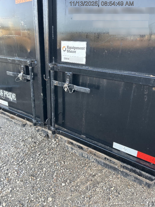 2025 TEXAS PRIDE TRAILERS DT714416KBP