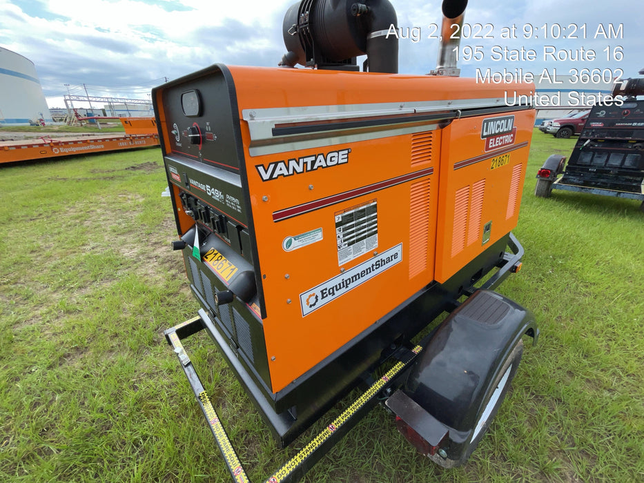 2022 Lincoln Electric Vantage 549X VANTAGE 549X READY-PAK 3