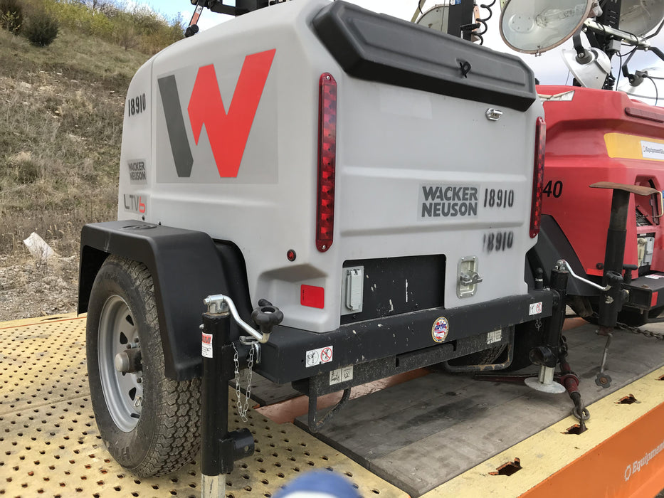 2018 Wacker Neuson LTV6L-MH Wacker Neuson LTV6L Mobile Light Tower w/Fuel Level Sensor Installed