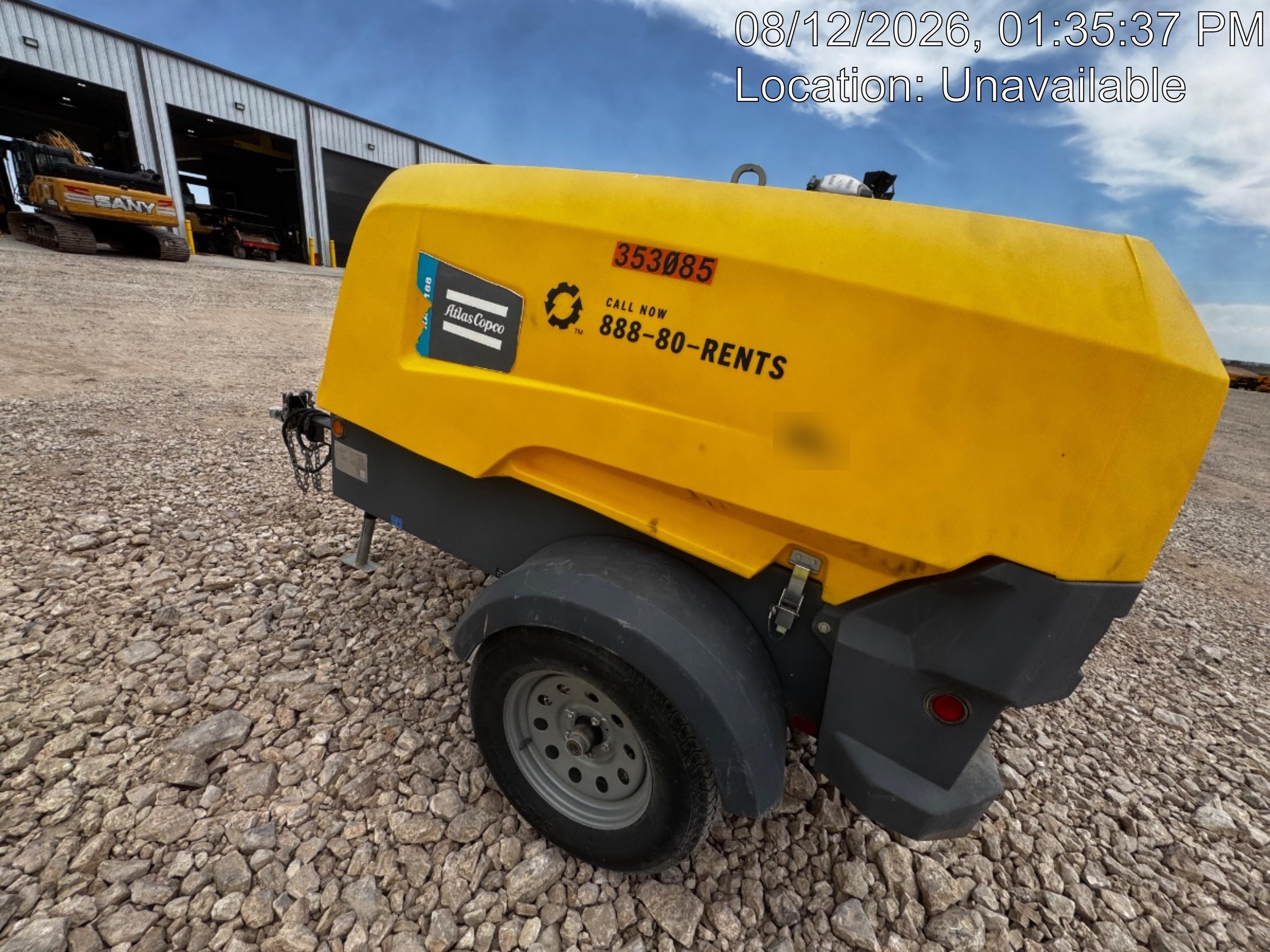 2023 ATLAS COPCO XAS188 CWK