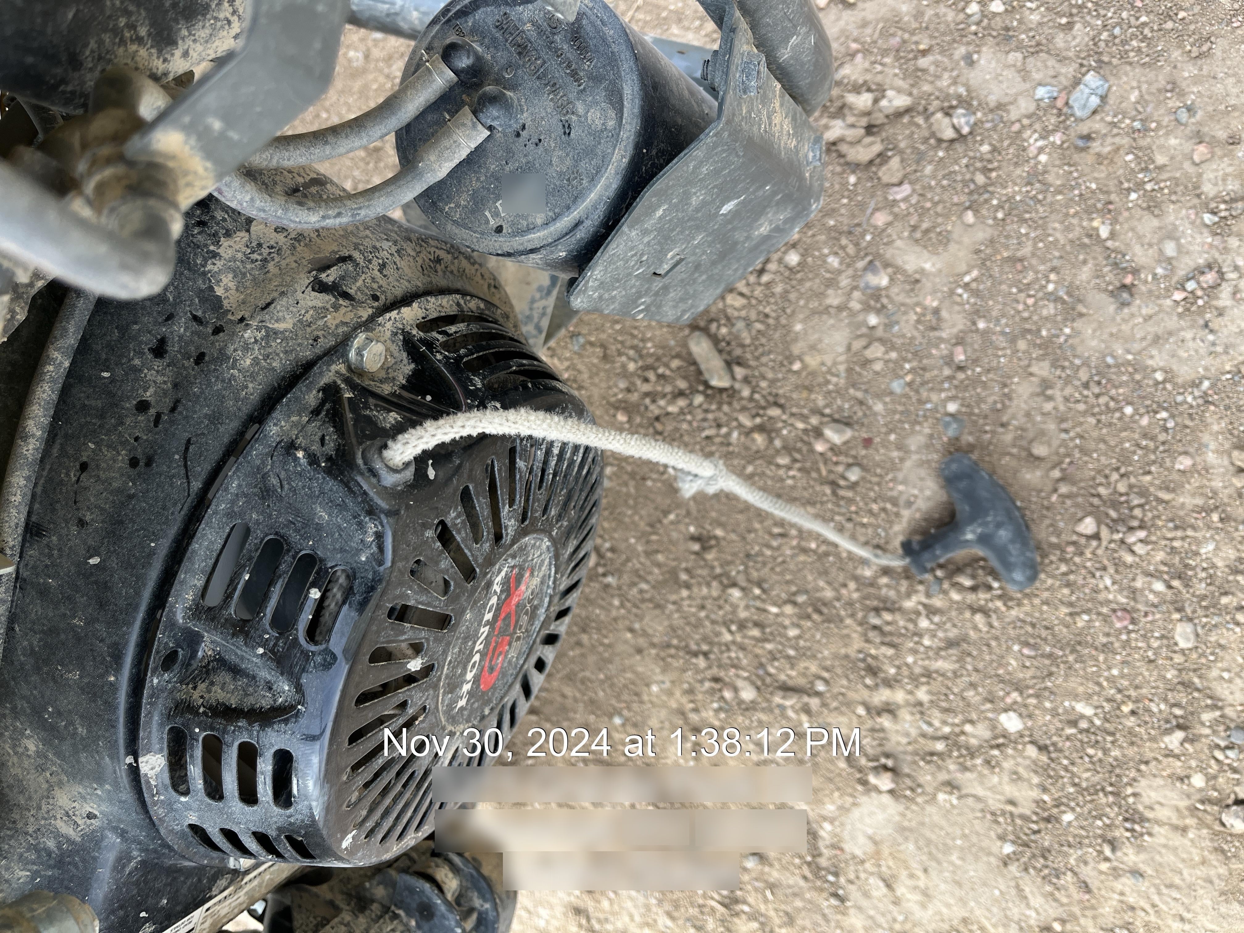 2021 Wacker Neuson GP6600A Standard 6.6kW Generator, Includes Wheel Kit. P/N: 5100042220