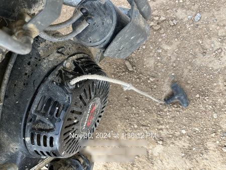 2021 Wacker Neuson GP6600A Standard 6.6kW Generator, Includes Wheel Kit. P/N: 5100042220