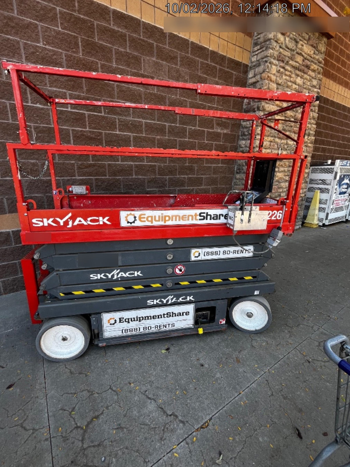 2019 Skyjack SJIII-3226 Standard Options