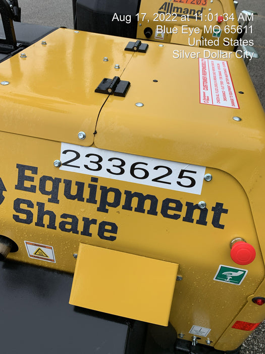 2022 Allmand NLV3GR (4) LED Light Fixture 350W, 23' Vertical Mast, 3kW Prime, Towable, Deep Sea L401, Leveling Jacks, Yanmar T4F 5.8hp