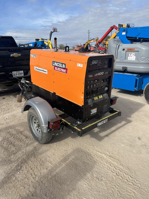 2022 Lincoln Electric LE400 Kubota V1505, Trlr, Cable Rack, Light Kit, ES Decals, T3