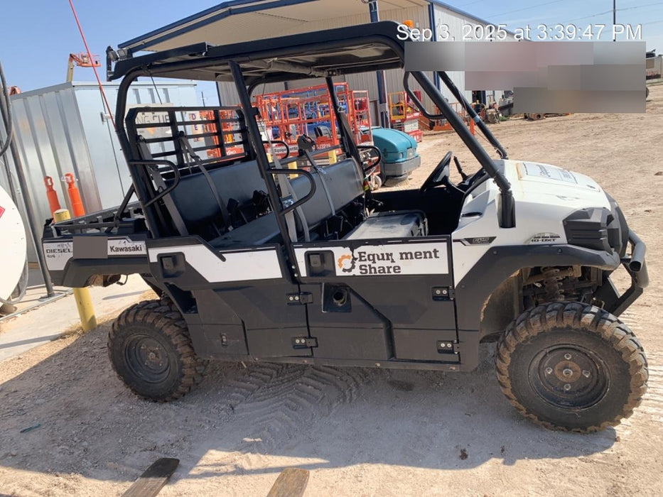 2019 Kawasaki MULE PRO-DX Kawasaki Mule 4x4 Diesel UTV w/Hard Top, Windshield, Beacon, Backup Alarm, ES Keypad/Hardware Installed