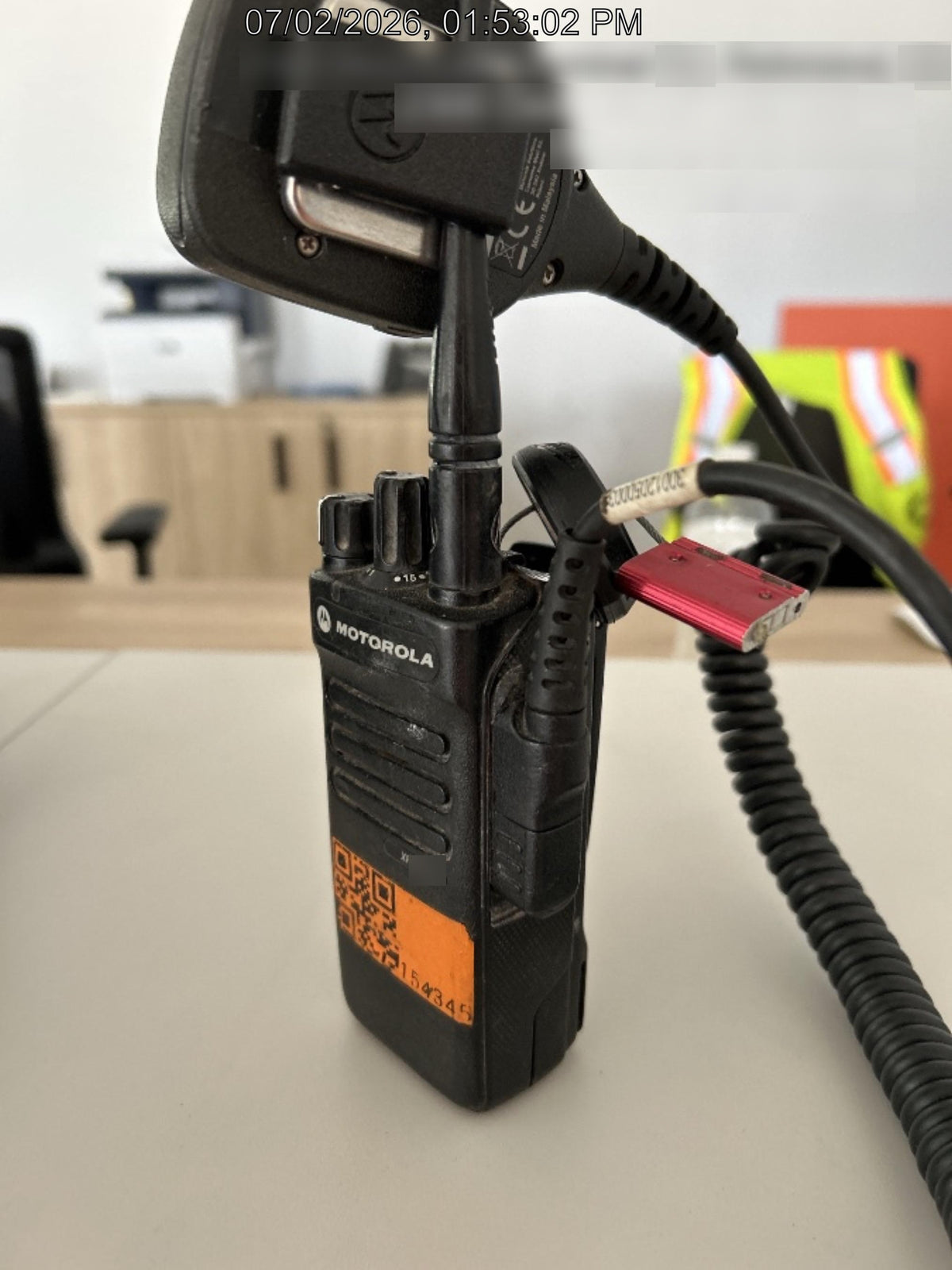 2021 MOTOROLA XPR3300E