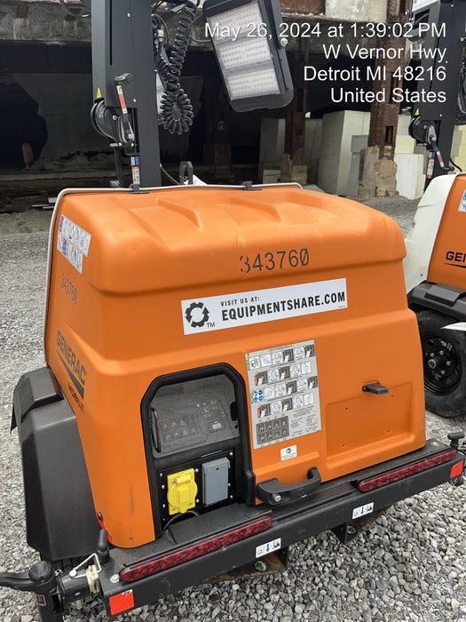 2023 Generac MLT2 Diesel, Flex Switch 120V Input, Powerzone Controller, (4) 320W LED Lights, 4kW Generator, 39.9 Gal Fuel Tank, 2" Ball, T3