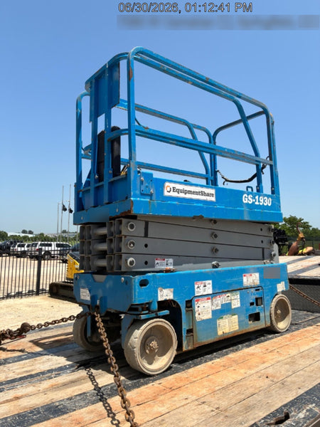 2018 Genie GS-1930 Genie GS-1930 Scissor Lift w/Standard Options