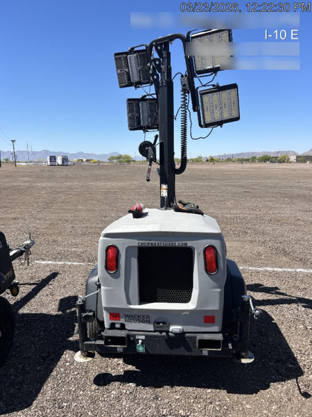 2024 Wacker Neuson LTT4 Diesel, Kohler KDW702, Deep Sea Controller, Auto Start, LED 320W, Bypass Outlet, T3