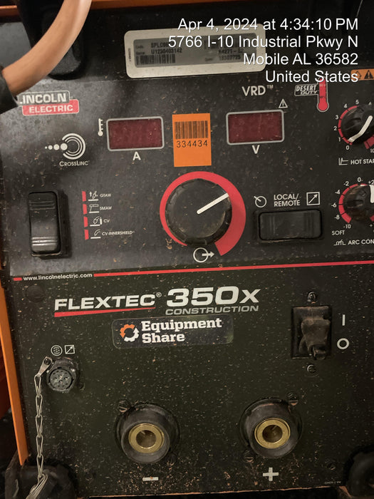 2023 LINCOLN ELECTRIC FLEXTEC 350X