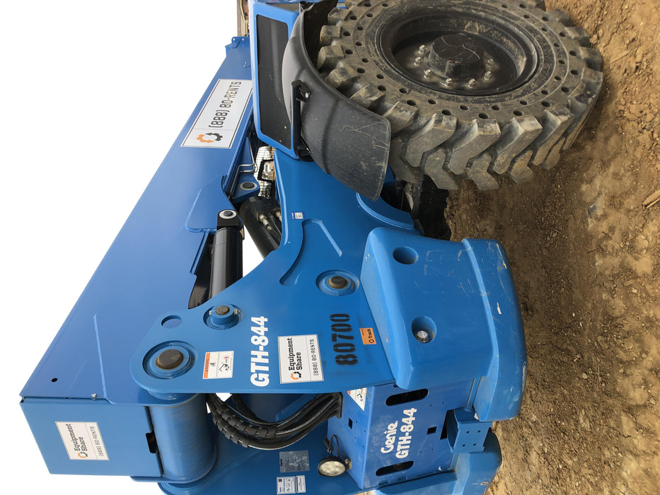 2020 Genie GTH-844 Canopy, Solid Tires, Work Lights, Beacon, Aux Hydraulics, Back up Alarm, Lifting Eye