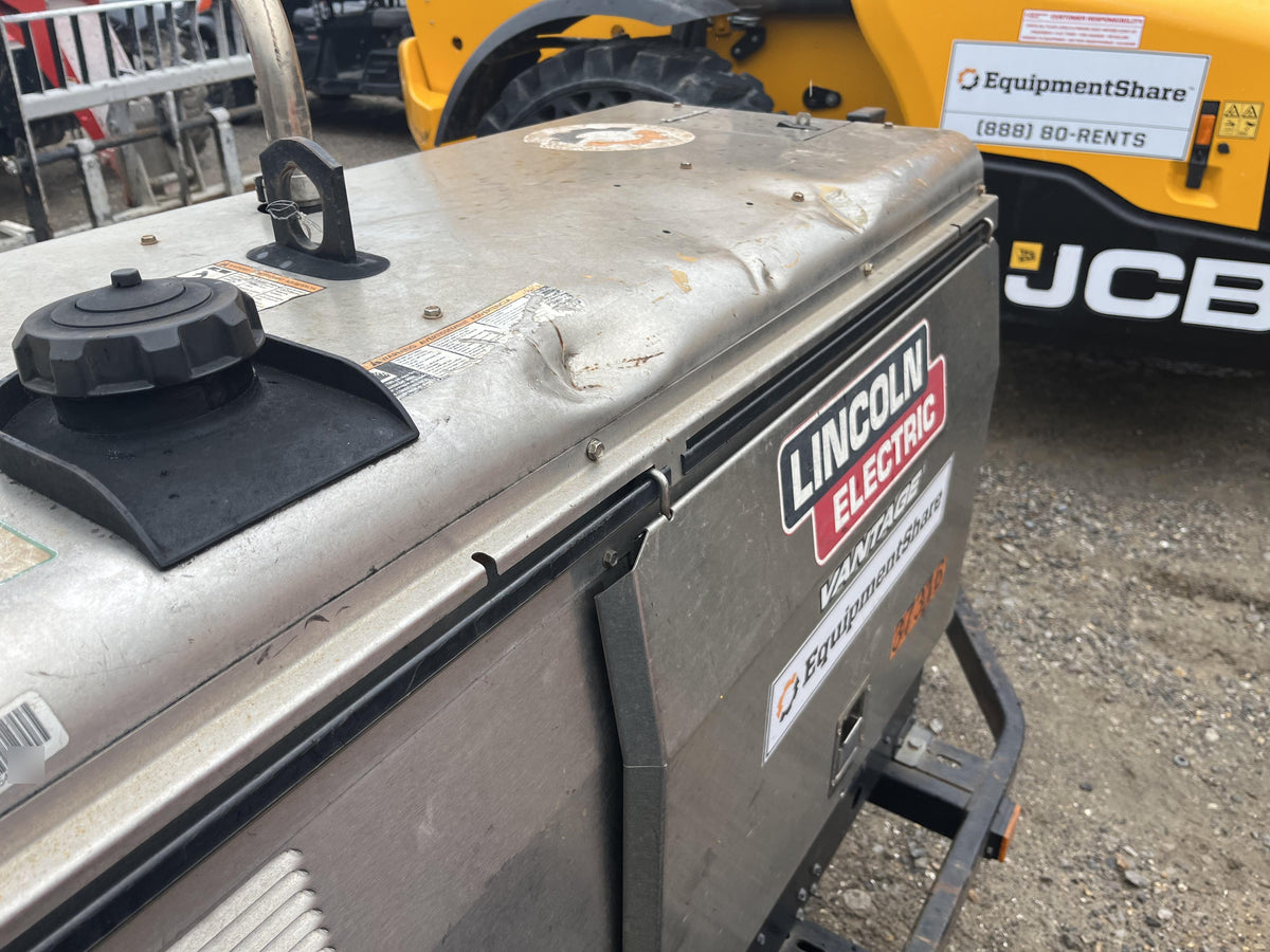 2019 Lincoln Electric Vantage 322 Ready-Pak 3, Two Wheel Trailer, Fender and Light Kit, Cable Rack