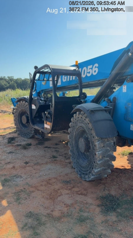 2017 Genie GTH-1056 Genie GTH1056, Solid Tires, 60" carriage, Open ROPS - GTH10E-11935