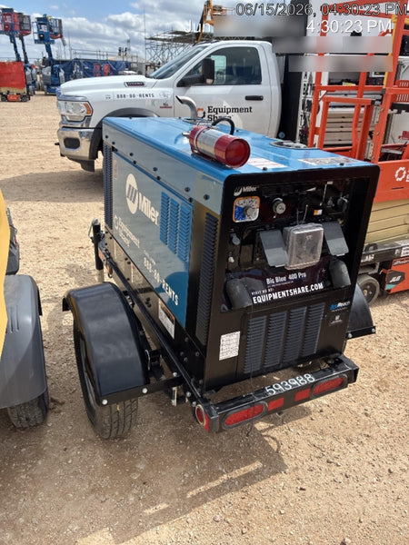 2025 MILLER ELECTRIC BIG BLUE 400