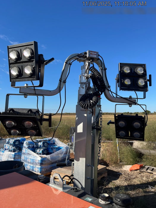 2024 Wanco WLTT-4MM4K Diesel, Deep Sea Controller, Shore Power Plug, Auto Start, (4) 350W LED Floodlights, 4kW Generator, 60 Gal Fuel Tank, 2" Ball, T3