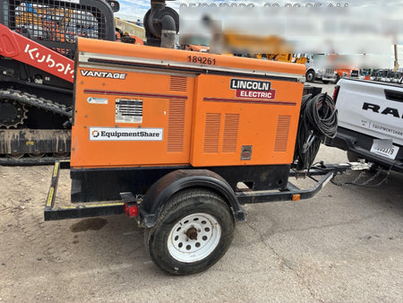 2021 Lincoln Electric Vantage 549X Ready Pak 3, ORANGE (includes trailer, cable rack, fender light kit)