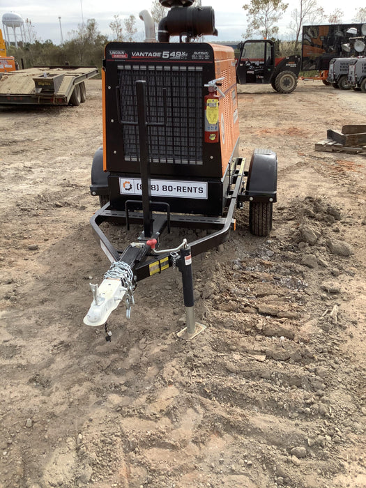 2021 Lincoln Electric Vantage 549X Ready Pak 3, ORANGE (includes trailer, cable rack, fender light kit)