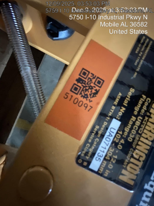 2025 HARRINGTON UBC030