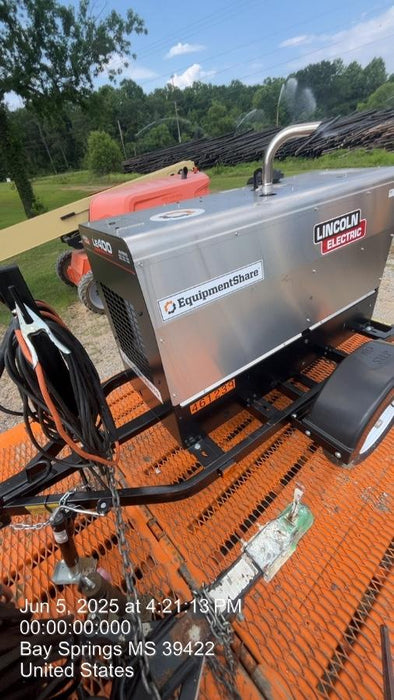 2024 Lincoln Electric LE400 Kubota V1505, Trlr, Cable Rack, Light Kit, ES Decals, T3