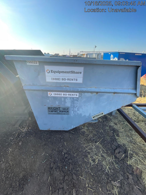 2021 GLOBAL 4cy Self-Dump Hopper w/Poly Caster Kit Global