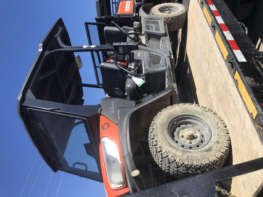 2019 Kubota RTV-X1140W-H 4wd Utility Cart, 4 Seat, Diesel, LED Strobe, Windshield Tempered Glass, Plastic Canopy, Wire Harness Kit, Backup Alarm