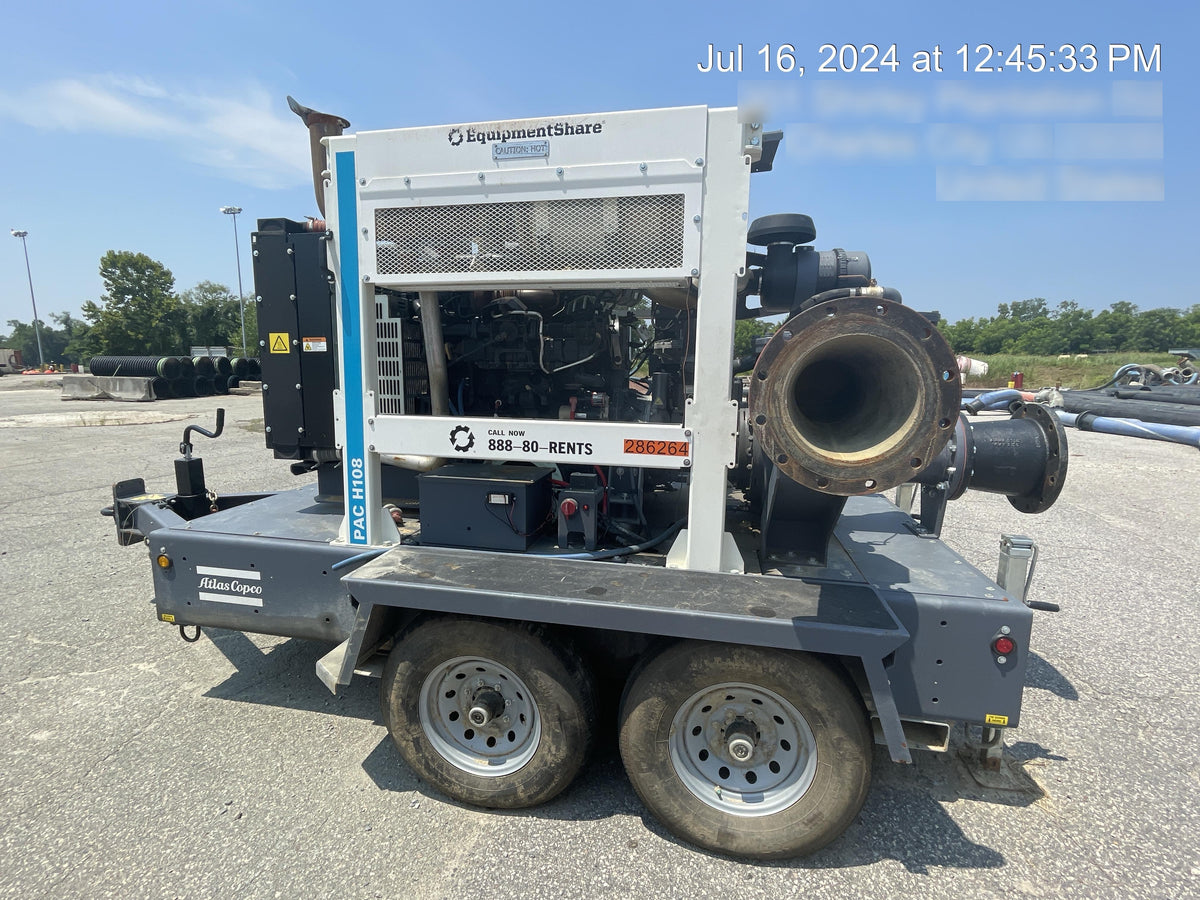 2022 ATLAS COPCO PAC H108 JD