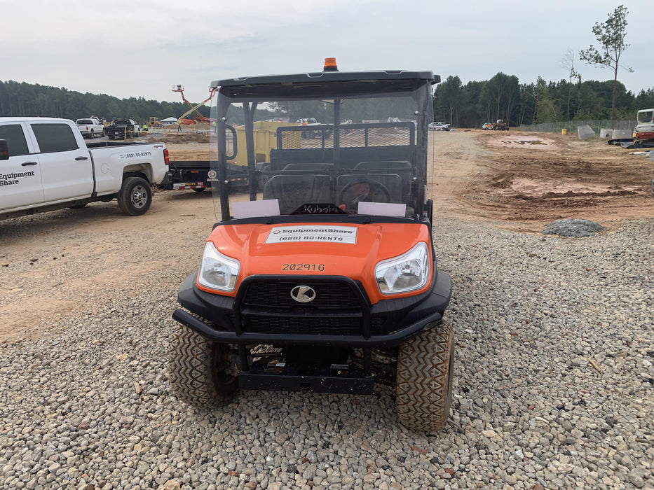 2022 Kubota RTV-X1140W-H Plastic Canopy, Windshield Acrylic Clear, LED Strobe Light, Wire Harness Kit, Back up Alarm