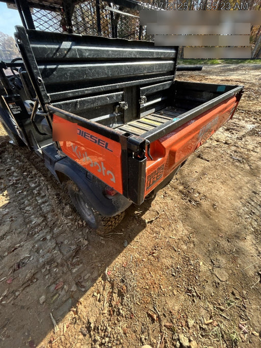 2021 Kubota RTV-X1140W-H Plastic Canopy, Windshield Acrylic Clear, LED Strobe Light, Wire Harness Kit, Back up Alarm