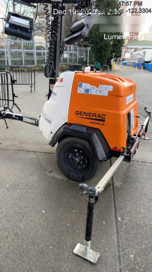 2023 Generac MLT2 Diesel, Flex Switch 120V Input, Powerzone Controller, (4) 320W LED Lights, 4kW Generator, 39.9 Gal Fuel Tank, 2" Ball, T3