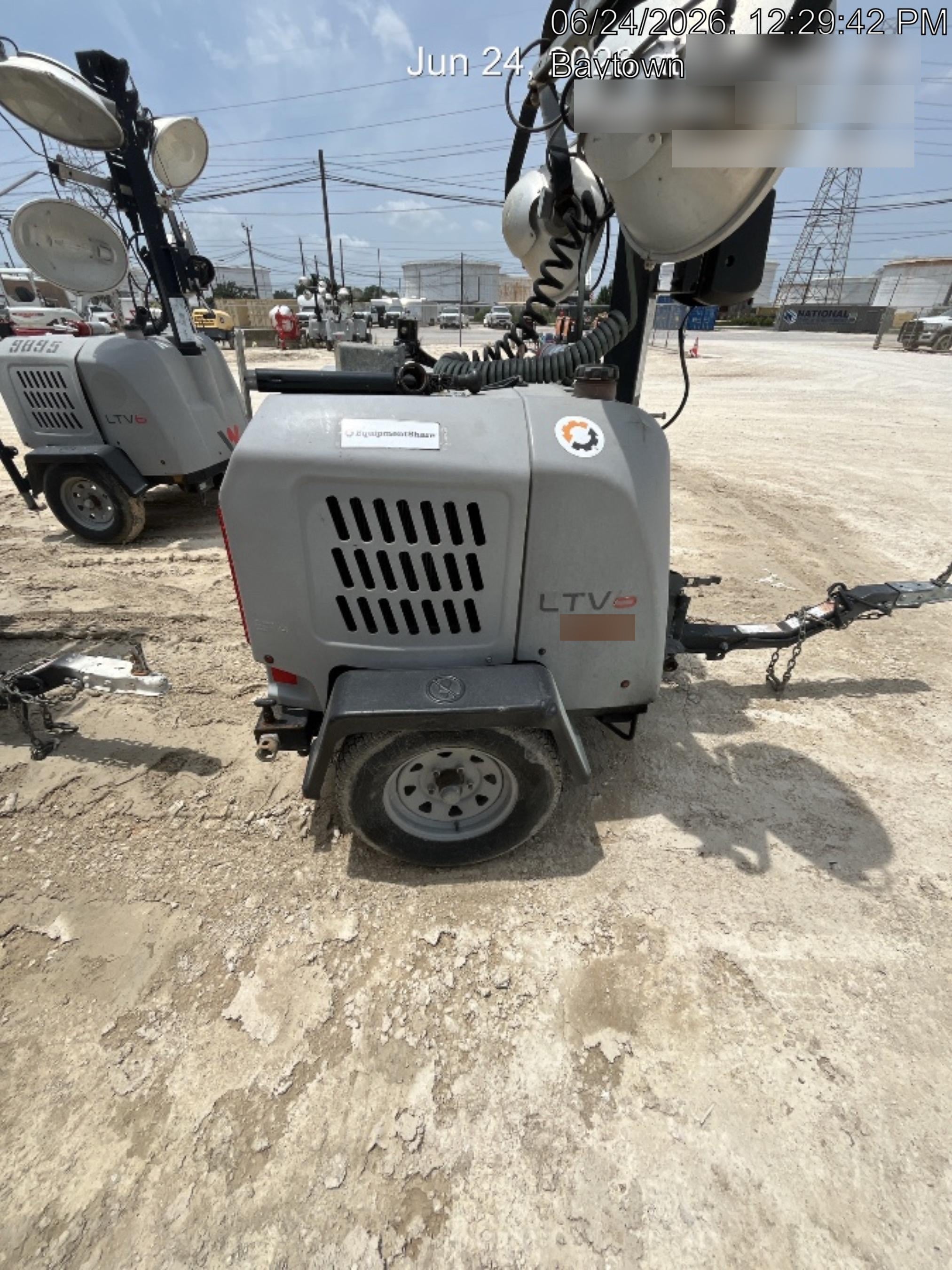 2019 Wacker Neuson LTV6K-MH Power mast, 1100W MH